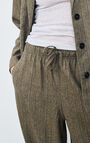 Women's trousers Dirow, TAUPE STRIPES, hi-res-model
