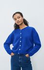 Women's cardigan Vitow, ROYAL BLUE, hi-res-model