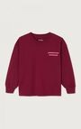 Kid's t-shirt Fizvalley, VINTAGE BURGUNDY, hi-res