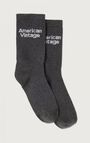 Unisex's socks Clypsun, MELANGE CHARCOAL, hi-res