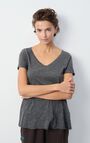 Women's t-shirt Jacksonville, MELANGE CHARCOAL, hi-res-model