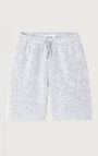 Kid's shorts Evona, MELANGE LIGHT GREY, hi-res