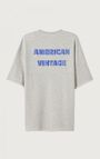 Men's t-shirt Zofbay, HEATHER GREY GREEN AND BLUE PRINT, hi-res