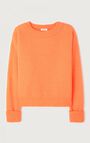 Women's jumper Vitow, FLUORESCENT CARROT MELANGE, hi-res