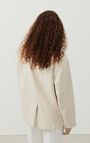 Women's blazer Uyabow, MELANGE ECRU, hi-res-model