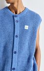 Men's cardigan Crashway, FJORD MELANGE, hi-res-model