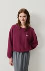 Women's sweatshirt Izubird, VINTAGE BURGUNDY, hi-res-model