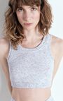 Women's bra Evona, MELANGE LIGHT GREY, hi-res-model