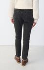 Women's fitted jeans Yopday, BLACK SALT AND PEPPER, hi-res-model
