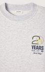 Unisex sweatshirt Baptown - 20 years, HEATHER GREY, hi-res