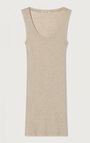 Women's tank top Massachusetts, MELANGE CREAM, hi-res