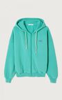 Women's hoodie Izubird, VINTAGE GREEN ACQUA, hi-res