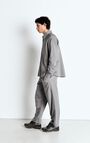 Men's trousers Okyrow, STRIPED MOUSE, hi-res-model