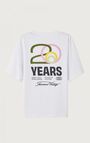 Unisex's t-shirt Fizvalley - 20 years, WHITE, hi-res