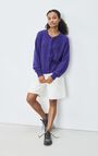 Women's cardigan Damsville, PURPLE MELANGE, hi-res-model