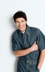Men's shirt Ozyr, MEDIUM GREEN CAST, hi-res-model