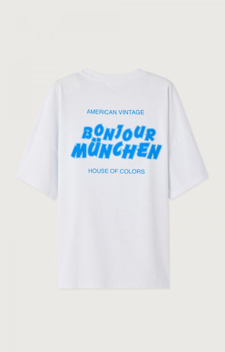 Unisex's t-shirt Fizvalley "Bonjour"