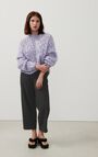 Women's trousers Kabird, MELANGE CHARCOAL, hi-res-model