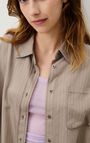 Women's shirt Okyrow, STRIPED BEAVER, hi-res-model