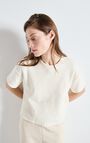 Women's t-shirt Bobypark, ECRU, hi-res-model