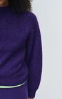 Women's jumper East, PURPLE MELANGE, hi-res-model