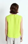 Women's cardigan East, NEON YELLOW, hi-res-model