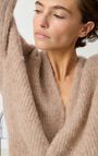Women's cardigan East, MELANGE BEIGE, hi-res-model