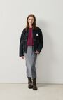 Women's sweatshirt Izubird, VINTAGE BURGUNDY, hi-res-model