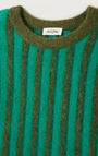 Women's jumper Nenybay, STRIPED MINT KHAKI, hi-res