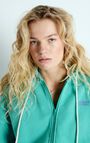 Women's hoodie Izubird, VINTAGE GREEN ACQUA, hi-res-model