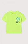 Kid's t-shirt Fizvalley, FLUORESCENT MIMOSA, hi-res
