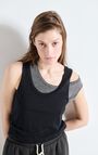 Women's tank top Jacksonville, BLACK, hi-res-model