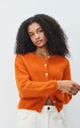 Women's cardigan Vitow, BRICK MELANGE, hi-res-model