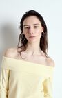 Women's t-shirt Ouky, VINTAGE CUSTARD, hi-res-model