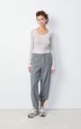 Women's t-shirt Massachusetts, HEATHER GREY, hi-res-model