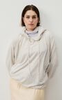 Women's hoodie Ypawood, HEATHER GREY, hi-res-model