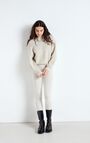 Women's jumper East, MELANGE POWDER SNOW, hi-res-model