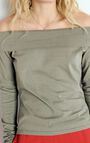 Women's t-shirt Ouky, VINTAGE GREY GREEN, hi-res-model