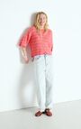 Women's jumper Nenybay, FLUO ORANGE STRIPED HIBISCUS, hi-res-model