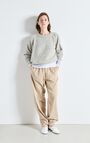 Women's jumper Vitow, MELANGE LIGHT GREY, hi-res-model