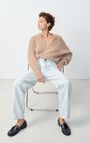 Women's cardigan East, MELANGE BEIGE, hi-res-model