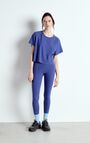 Women's leggings Ypawood, MELANGE BLACKBERRY, hi-res-model