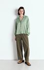Women's shirt Unyl, SAGE, hi-res-model