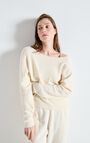 Women's jumper Damsville, MELANGE PANNACOTTA, hi-res-model