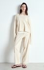 Women's sweatshirt Itonay, MELANGE ECRU, hi-res-model