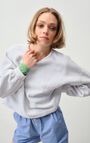 Women's sweatshirt Bobypark, ARCTIC MELANGE, hi-res-model