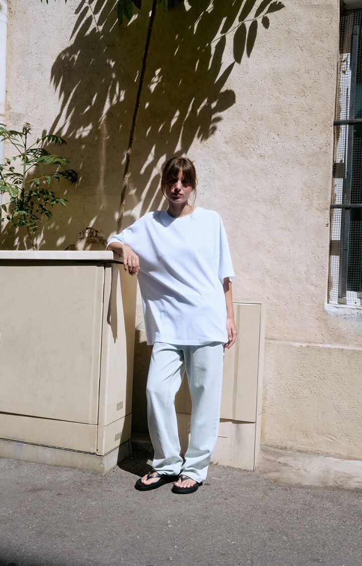 Unisex's t-shirt Fizvalley "Bonjour"