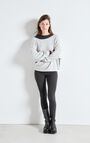 Women's jumper Damsville, HEATHER GREY, hi-res-model