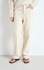 Women's straight jeans Tineborow, ECRU, hi-res-model
