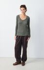 Women's t-shirt Jacksonville, MELANGE CHARCOAL, hi-res-model